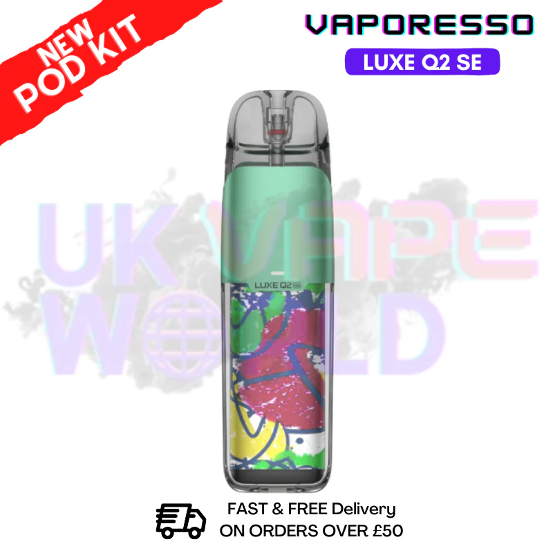 Abstract Green Vaporesso Luxe Q2 SE Kit