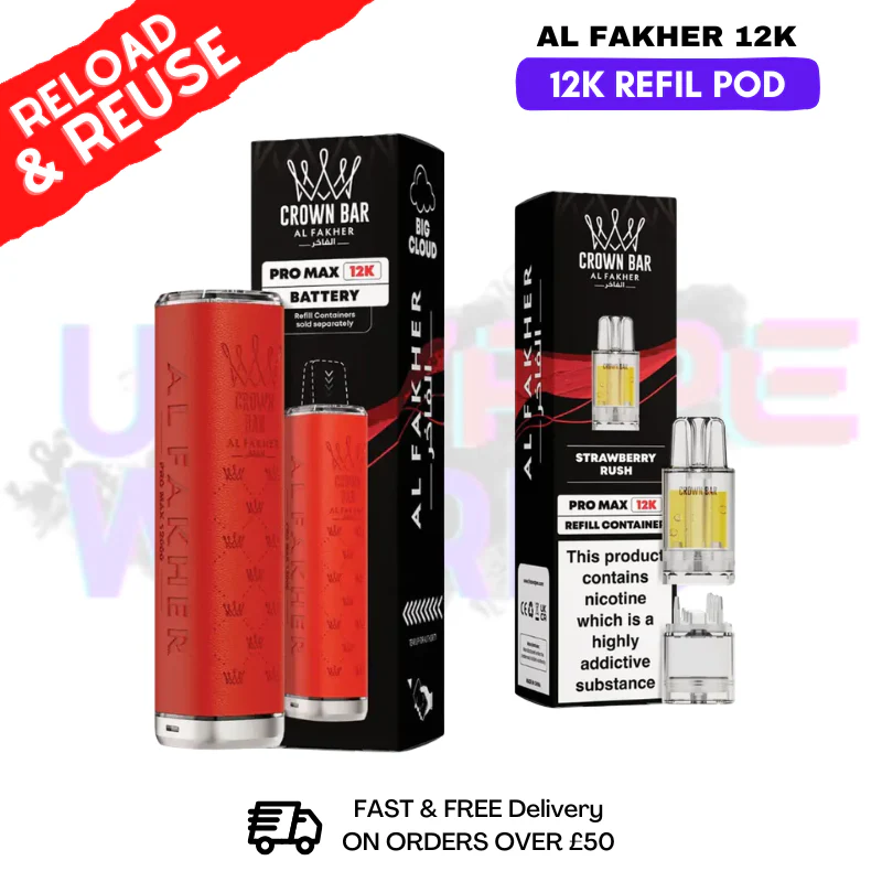 Al Fakher 12K REPLACEMENT POD - £4.99 - Image 32