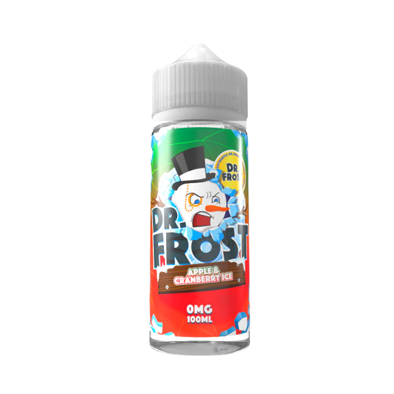 Apple Cranberry Ice Flavour Dr Frost 100ML Shortfill E Liquid