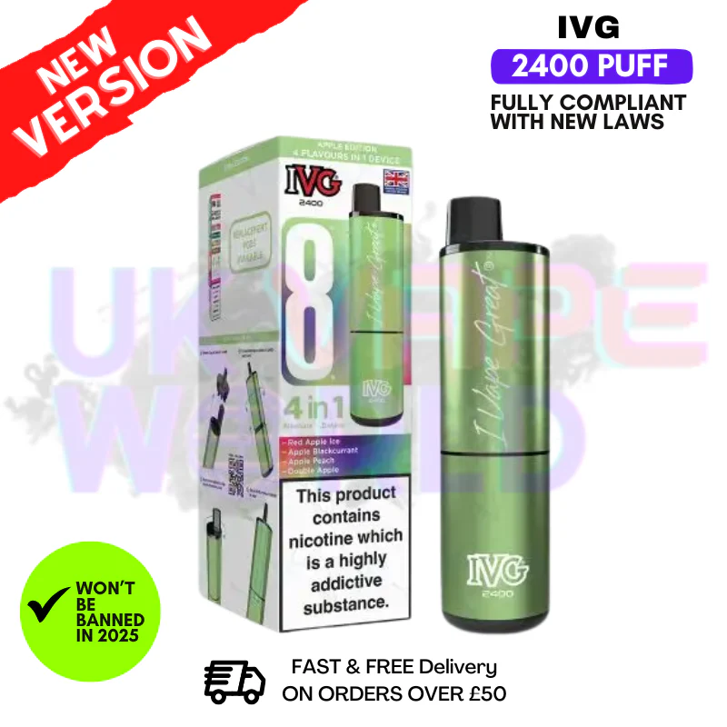 Apple Edition IVG 2400 Prefilled Pod Kit