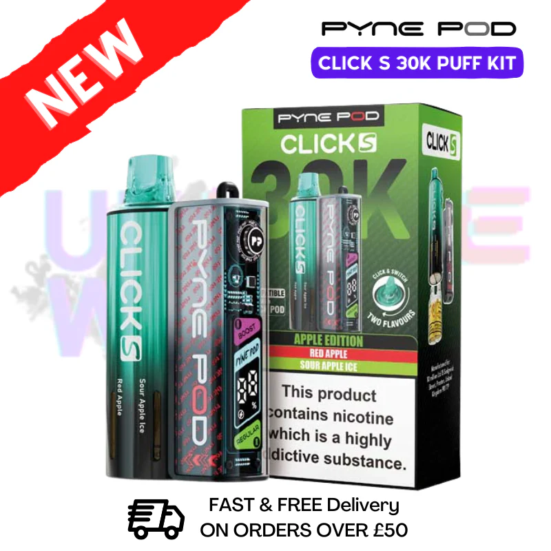 Apple Edition Pyne Pod Click S 30K Puff Kit