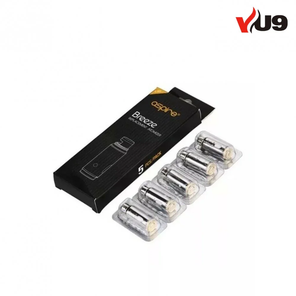 Aspire Breeze Replacement Coil - 5 Pack 0.6 & 1.0 ohm - Image 4