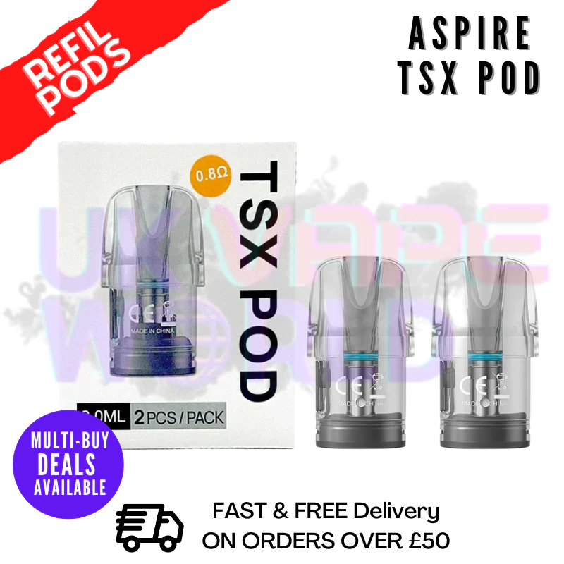 Aspire Cyber X Replacement Pod ( TSX ) - £4.39