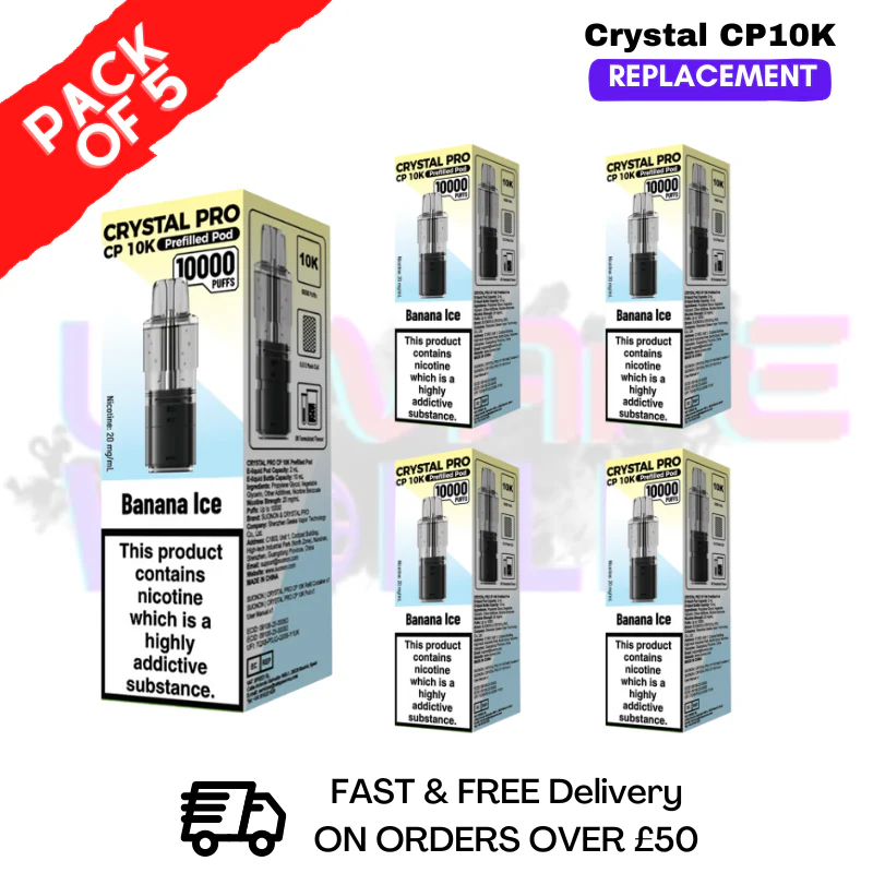 Banana Ice Pro CP Pro 10K Replacement Pods Box Of 5