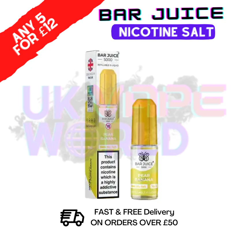 Pear Banana Bar Juice 5000 Nicsalt 10ML