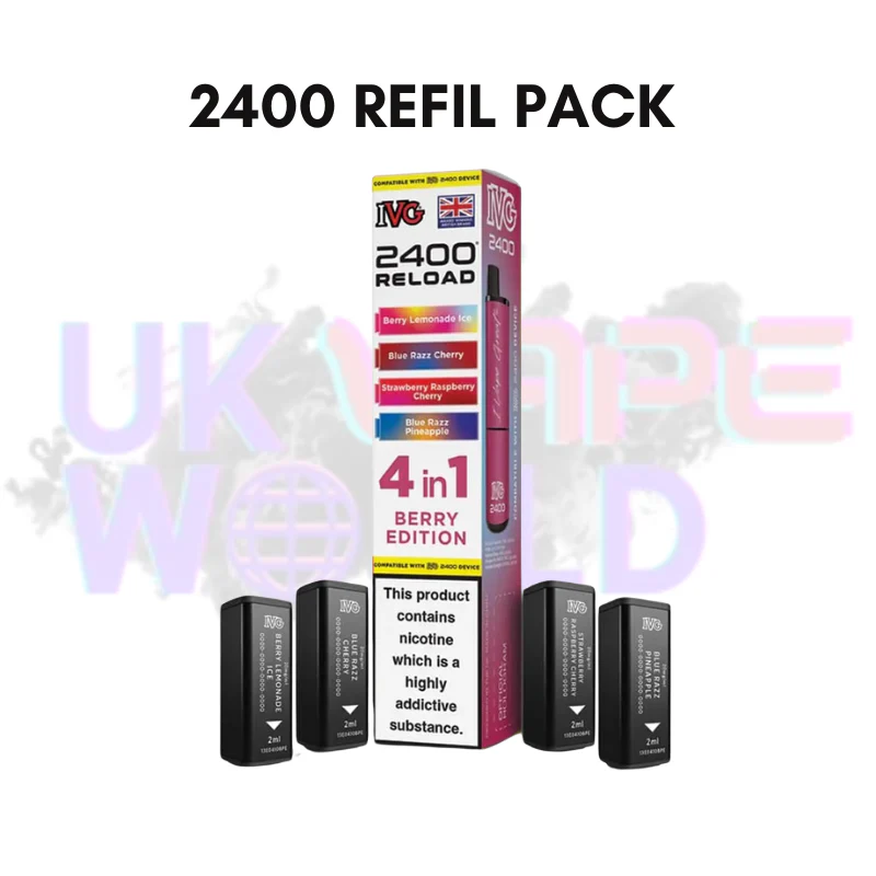 Berry Edition IVG 2400 RELOAD Pods - Box Of 10 - Image 2