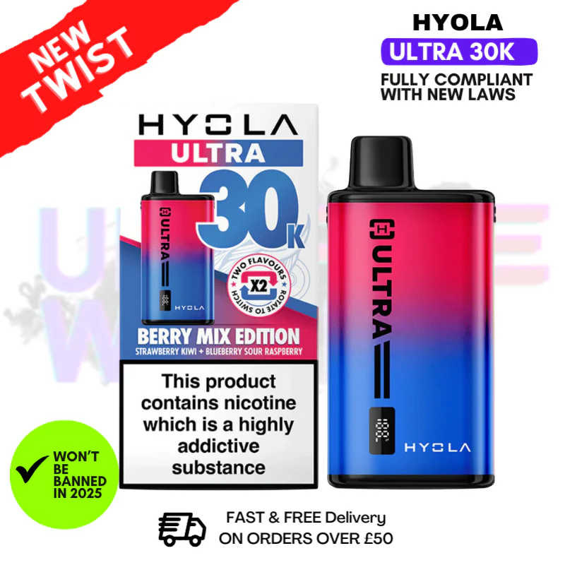 Berry Mix Edition Hyola Ultra 30K Puff Prefilled Pod Kit