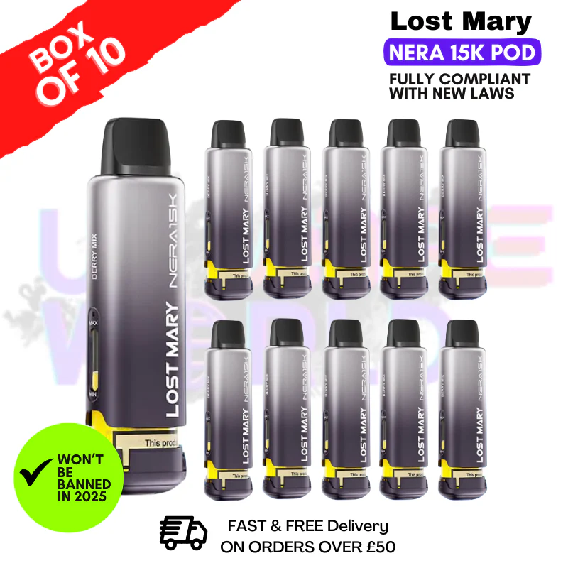 Berry Mix Lost Mary Nera15K REFIL Box OF 10