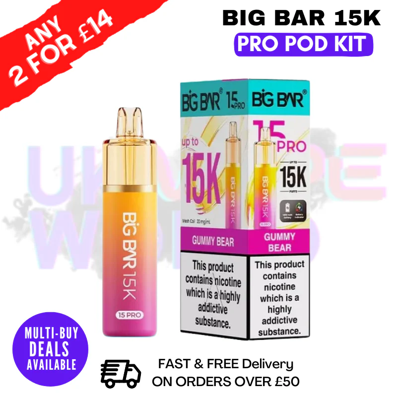 Big Bar 15K Pro 15000 Puff Pod Kit - Any 2 For £14 - Image 11