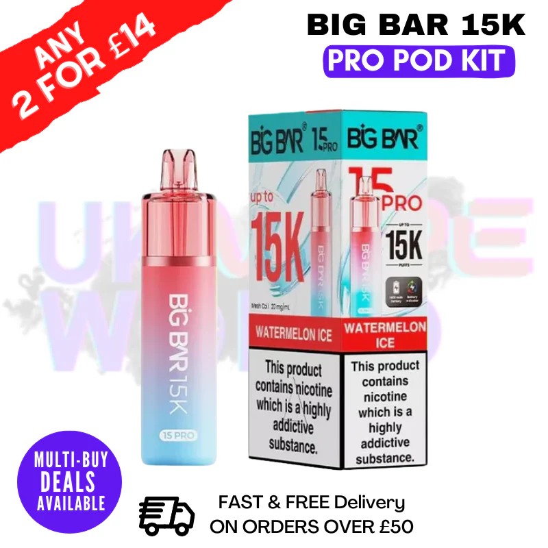 Big Bar 15K Pro 15000 Puff Pod Kit - Any 2 For £14 - Image 21