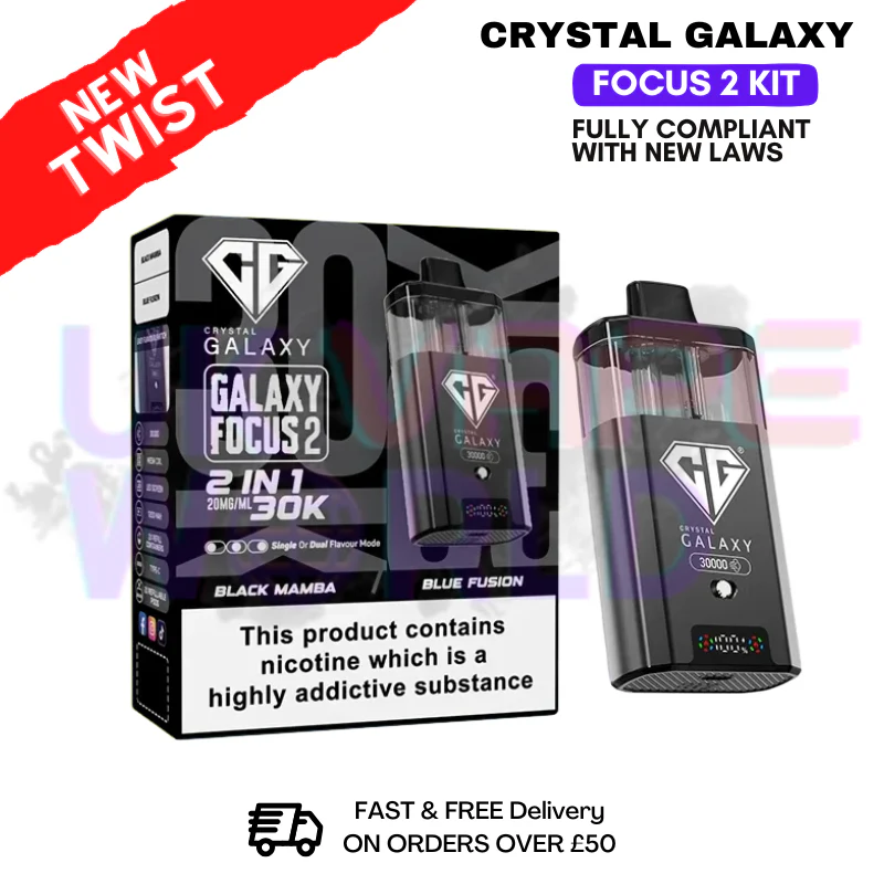 Black Mamba Crystal Galaxy 30K Focus 2 Puff Kit