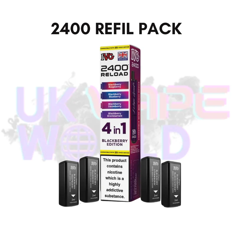 Blackberry Edition IVG 2400 RELOAD Pods - Box Of 10 - Image 2