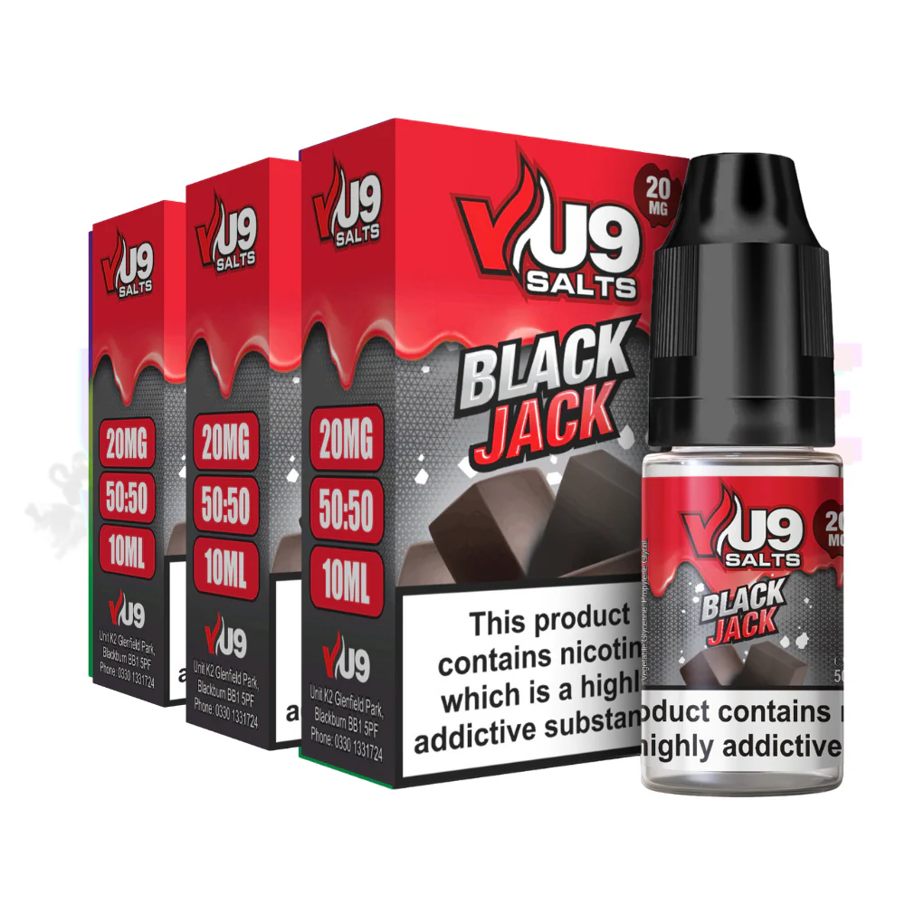 Blackjack Pod Nic Salt 10ml Nicotine E Juice by VU9 - Image 2