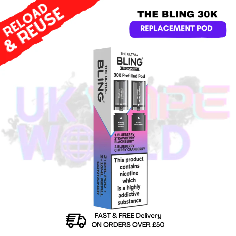 Bling 30k Replacement Pods Ultra Plus - £6.99 - Image 12