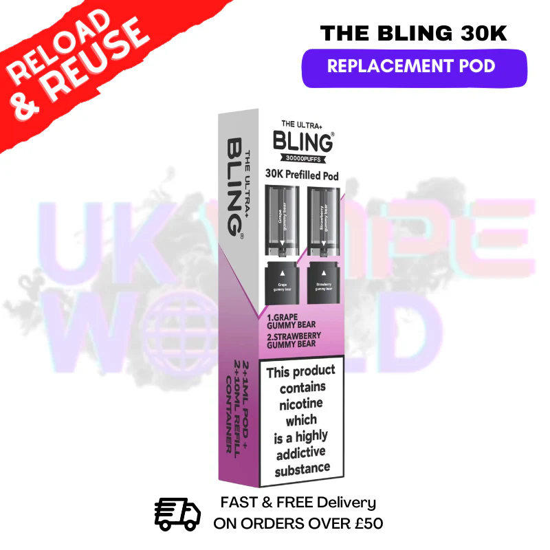 Bling 30k Replacement Pods Ultra Plus - £6.99 - Image 17