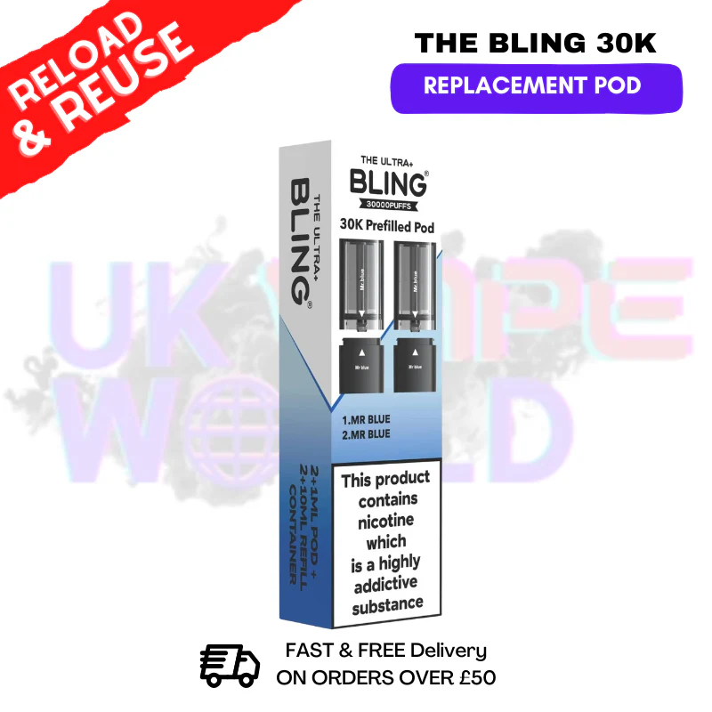 Bling 30k Replacement Pods Ultra Plus - £6.99 - Image 2