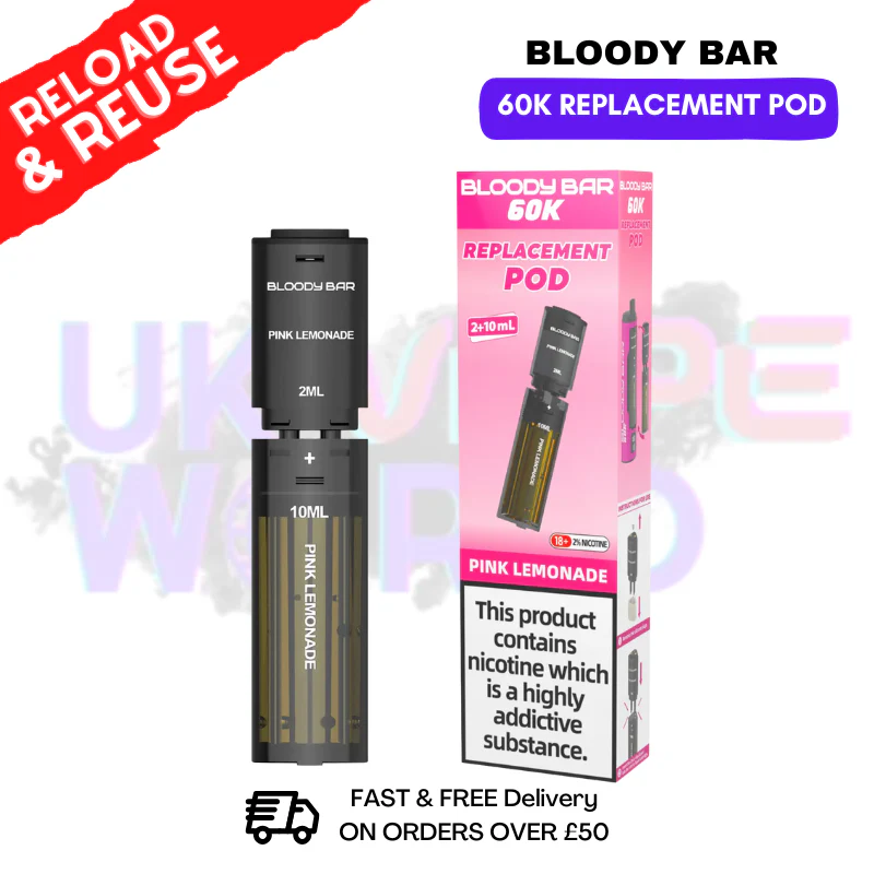 Bloody Bar 60K Replacement Pods - Any 4 For £13.20 - Image 12