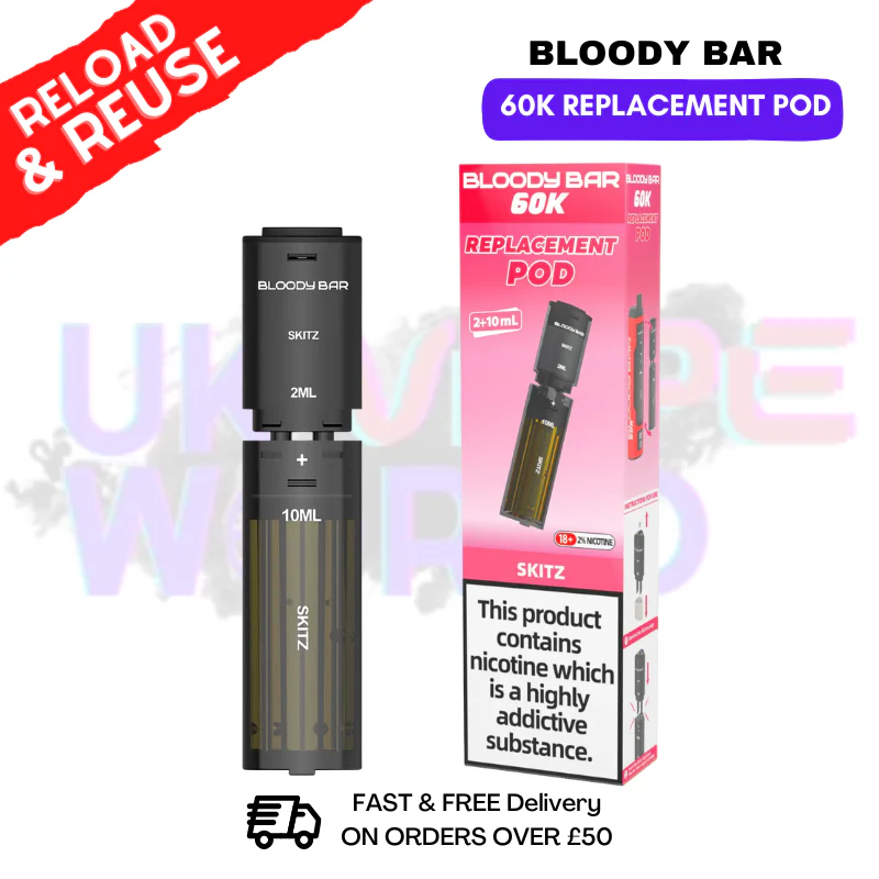 Bloody Bar 60K Replacement Pods - Any 4 For £13.20 - Image 13