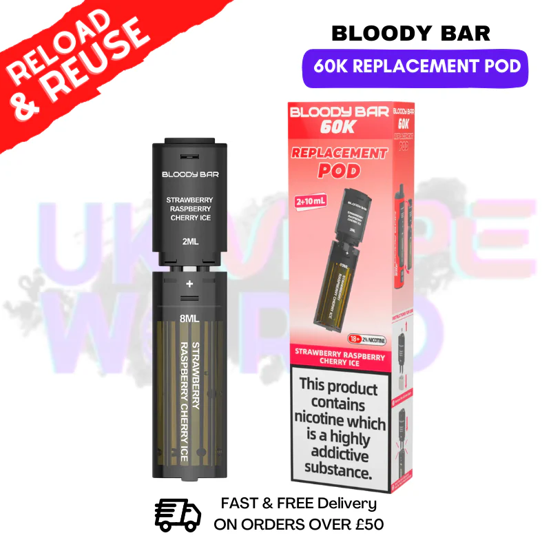 Bloody Bar 60K Replacement Pods - Any 4 For £13.20 - Image 15