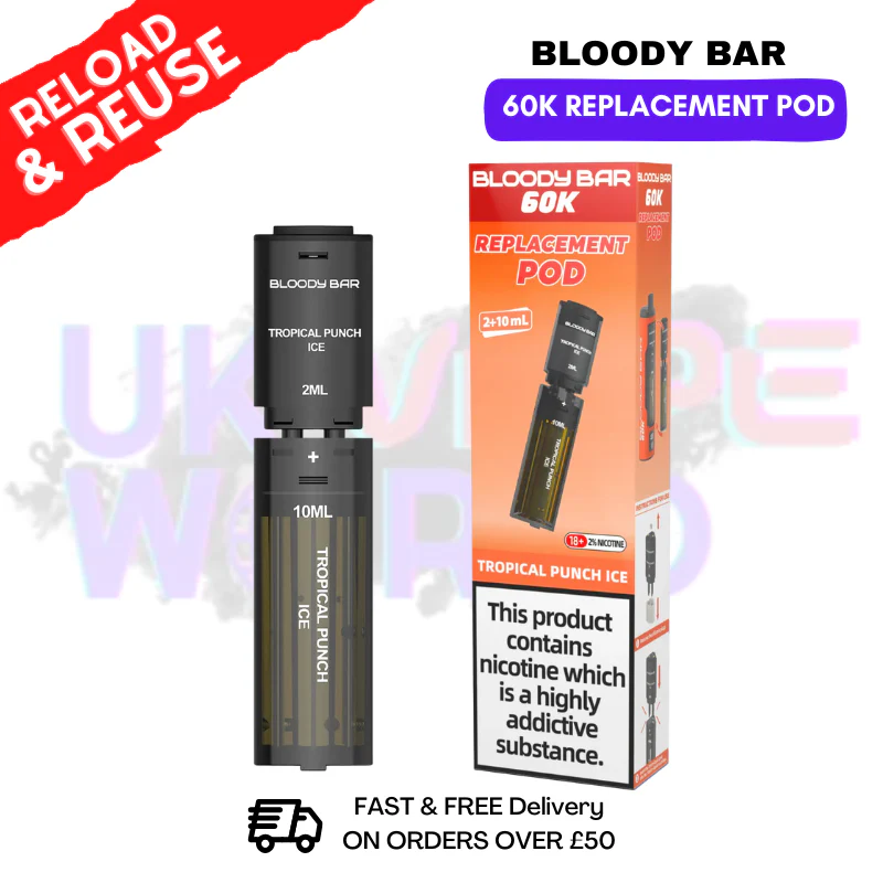 Bloody Bar 60K Replacement Pods - Any 4 For £13.20 - Image 18