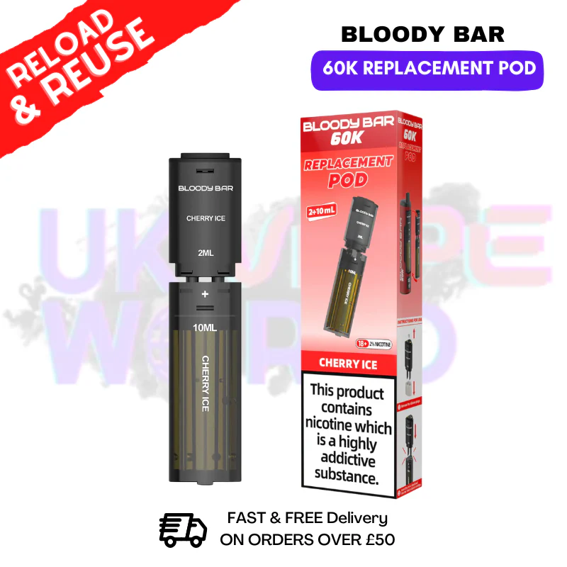Bloody Bar 60K Replacement Pods - Any 4 For £13.20 - Image 2