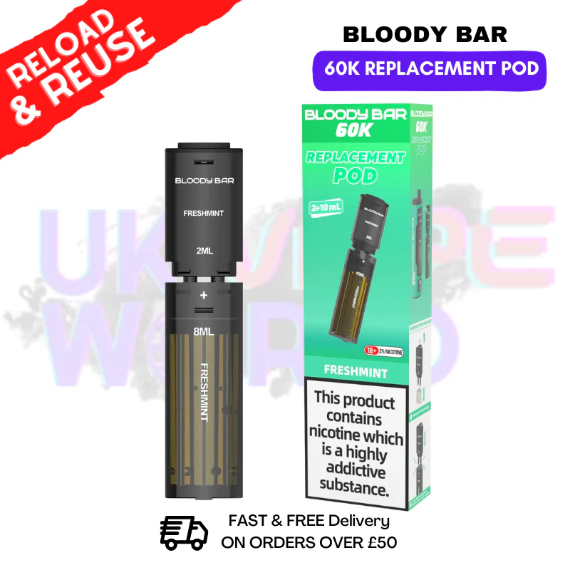 Bloody Bar 60K Replacement Pods - Any 4 For £13.20 - Image 20
