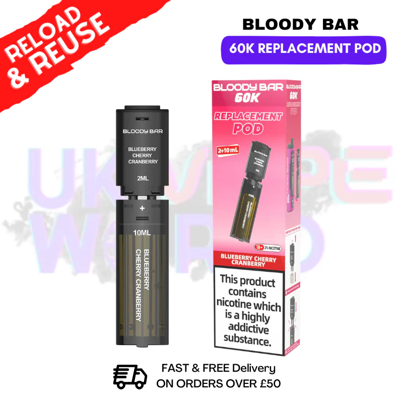 Bloody Bar 60K Replacement Pods - Any 4 For £13.20 - Image 4