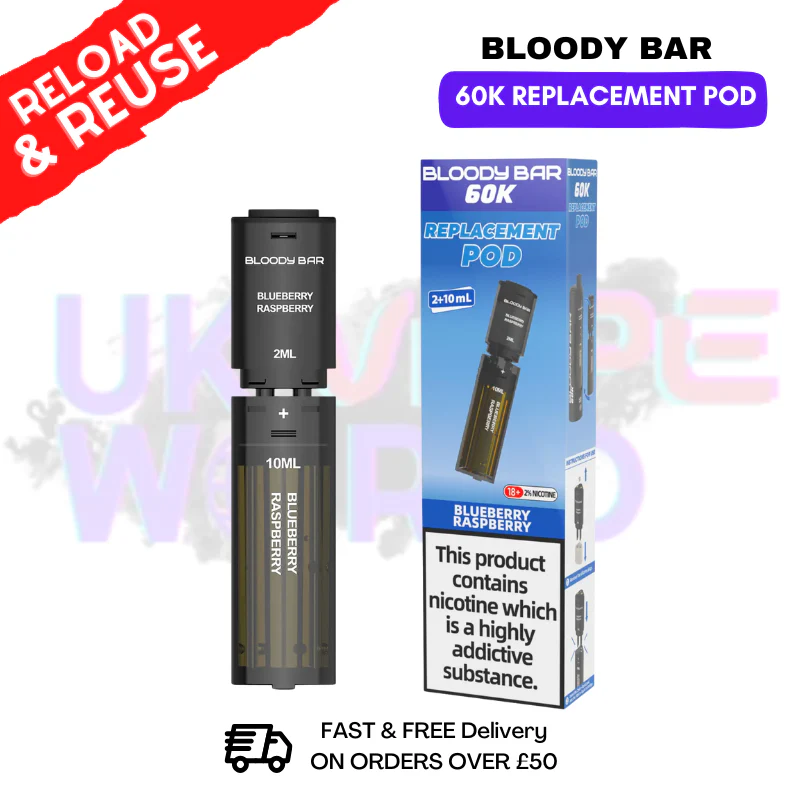 Bloody Bar 60K Replacement Pods - Any 4 For £13.20 - Image 5