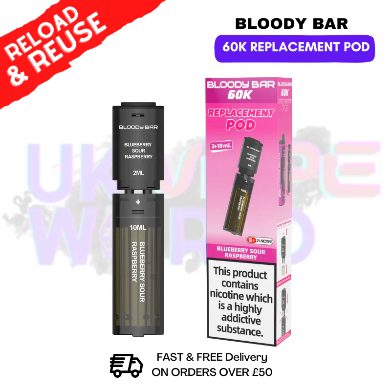 Bloody Bar 60K Replacement Pods - Any 4 For £13.20 - Image 6