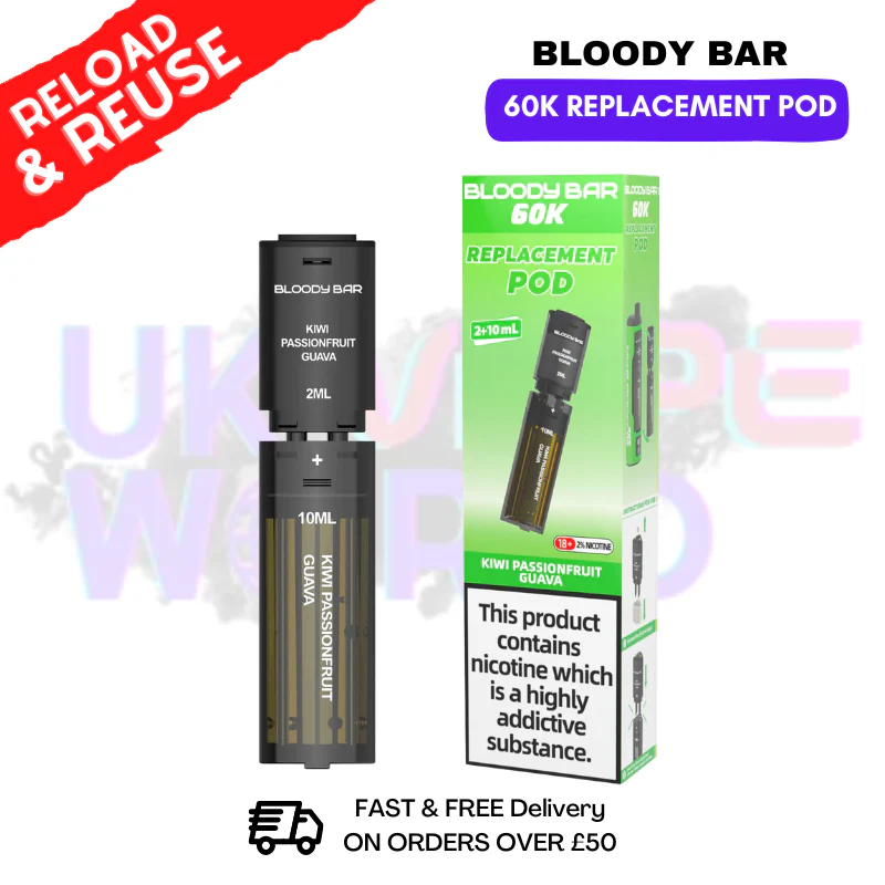 Bloody Bar 60K Replacement Pods - Any 4 For £13.20 - Image 8