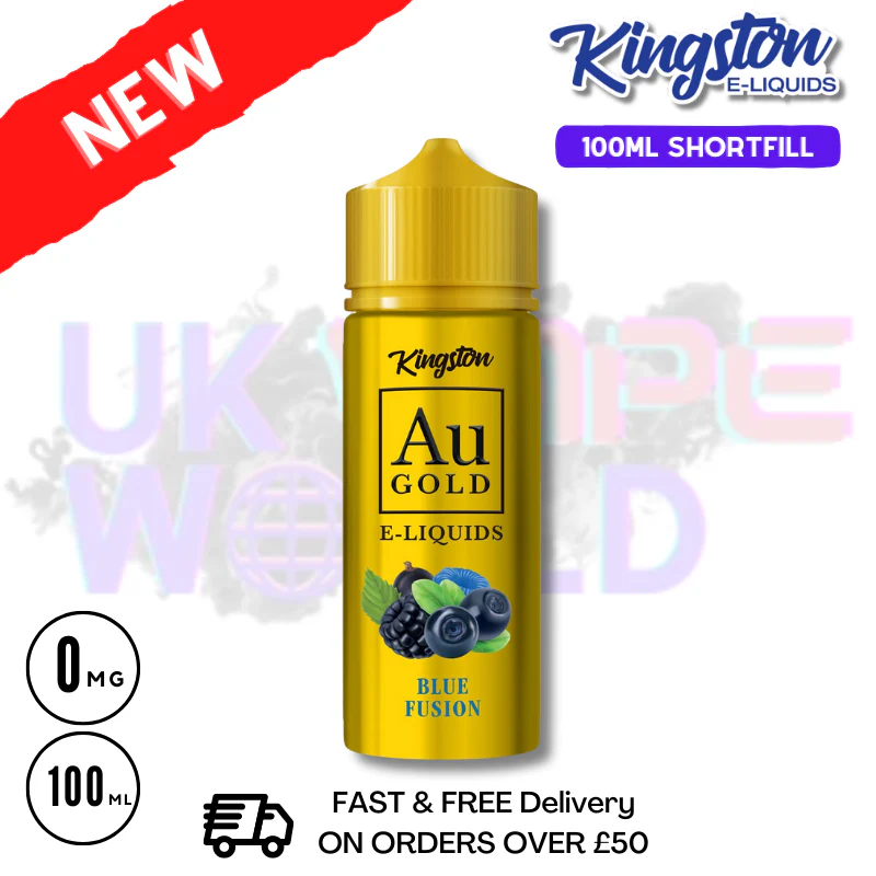 Blue Fusion AU Gold Kingston 100ML Eliquid