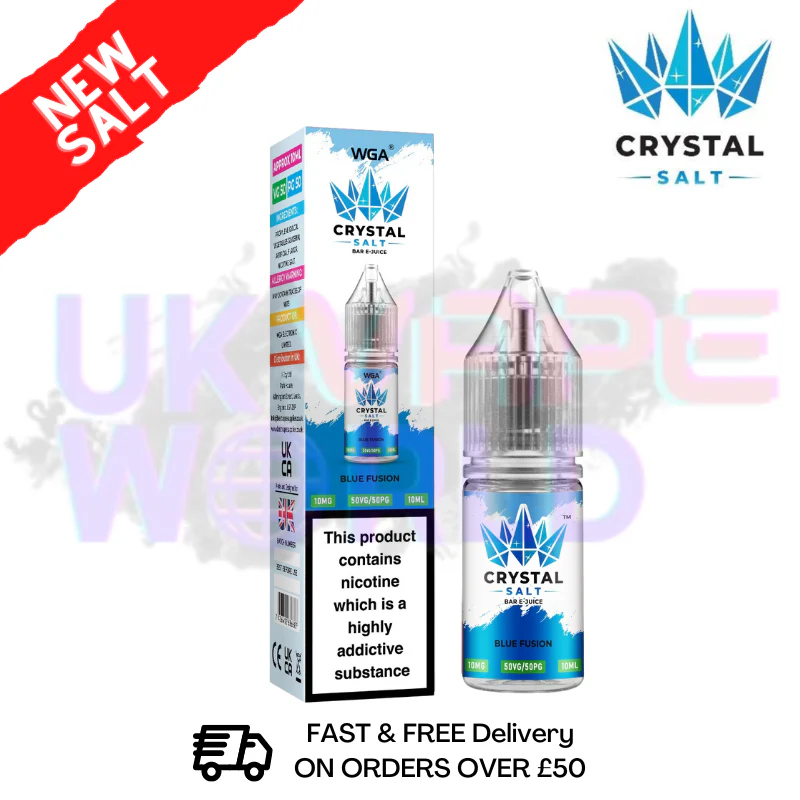 Blue Fusion WGA Crystal Nic Salt | Nicotine Salts | Lowest Price