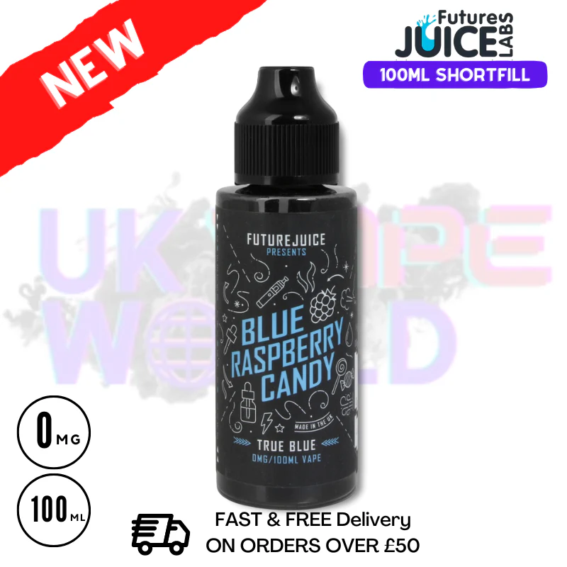 Blue Raspberry Candy Future juice e liquid - £7.99