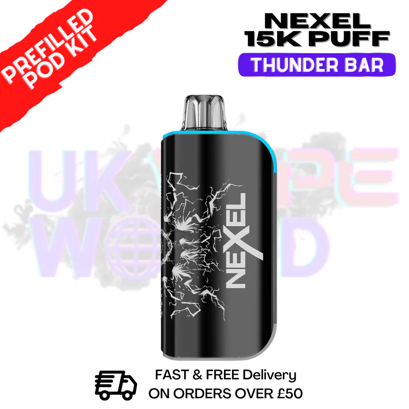 Blue Raspberry ICE Nexel 15K Thunder Prefilled Pod Kit