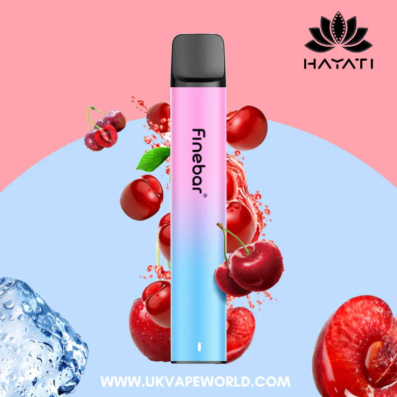 Blue Razz Cherry Hayati Finebar Prefilled Pod Kit - 5 For £15