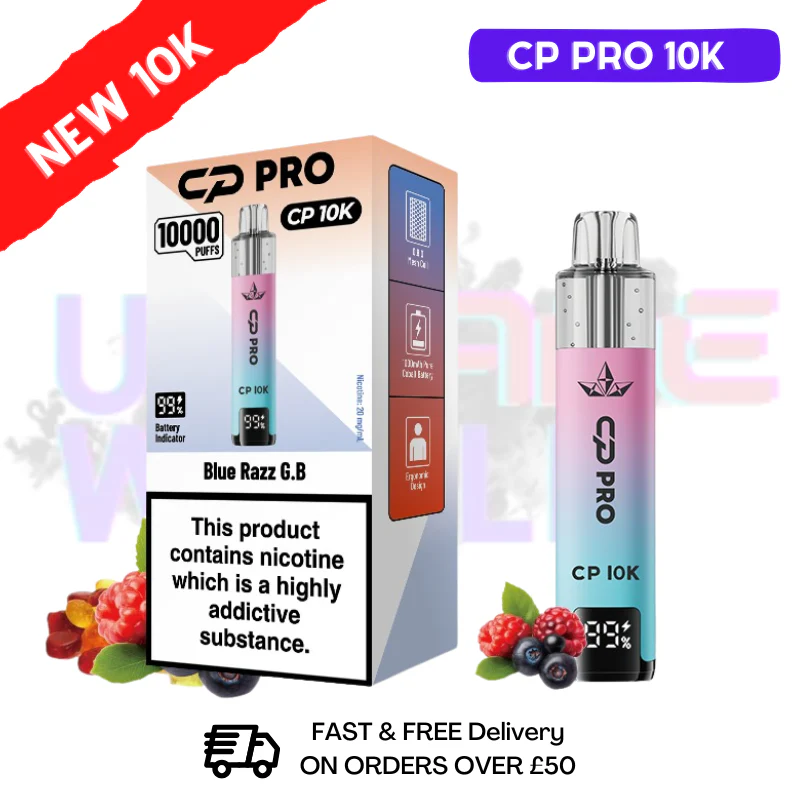 Blue Razz GB CP Pro 10K Puff Pod Kit