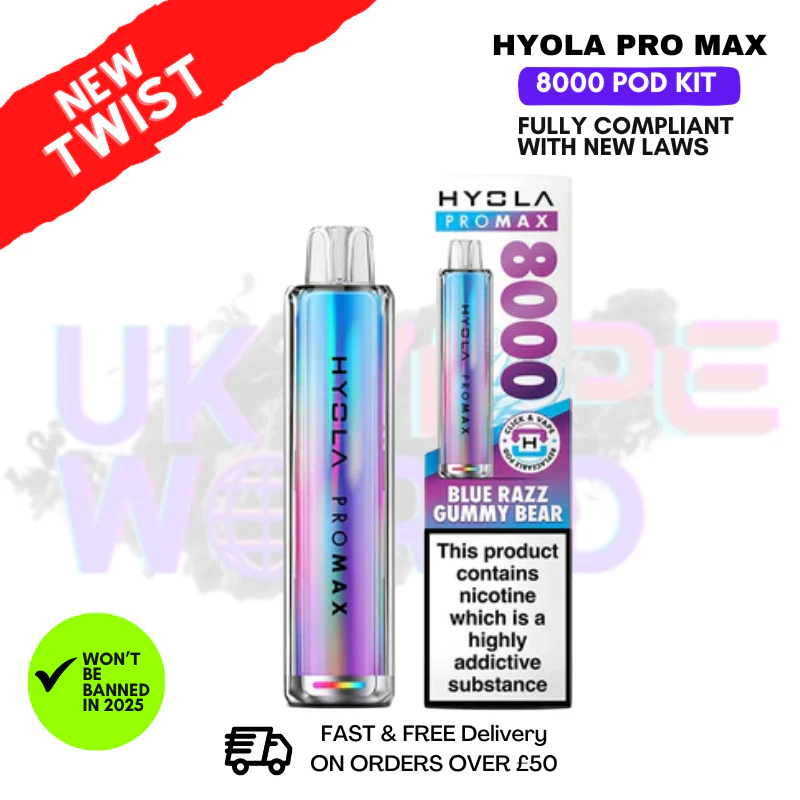 Hyola Pro Max 8000 Puff 8K Kit - ANY 2 FOR £15 - Image 3