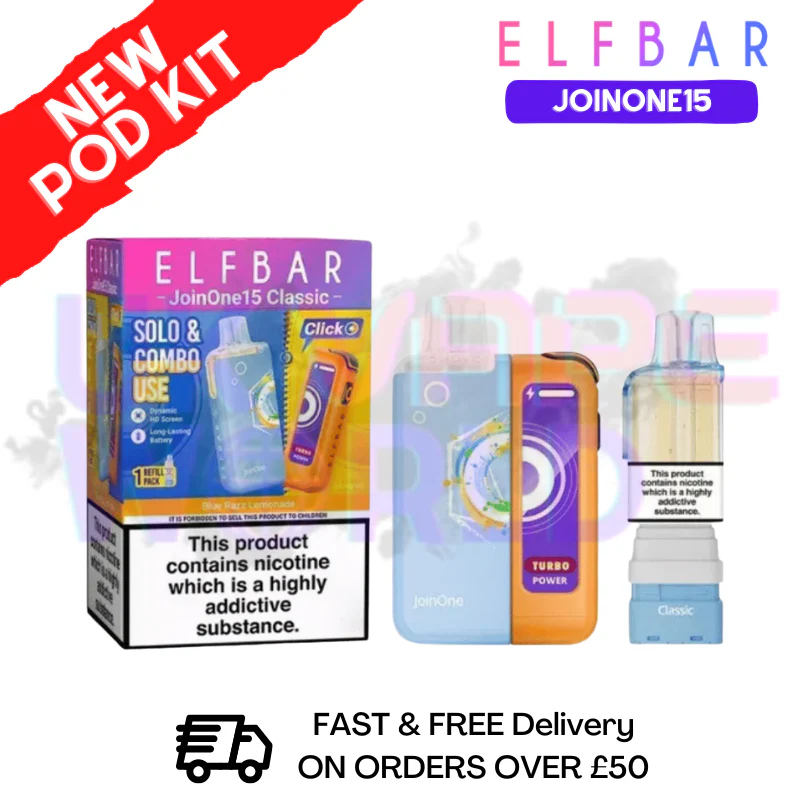 Blue Razz Lemonade ELFBAR 15K JoinOne15 Pod Kit