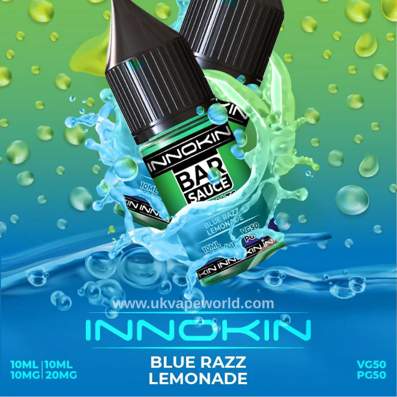 Blue Razz Lemonade Nicotine Salt E Liquid by Innokin Nic Salt