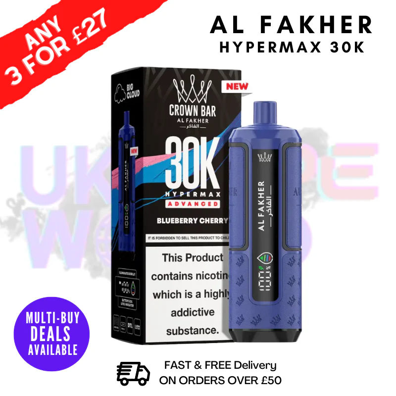 Blueberry Cherry Al Fakher 30K HyperMax Pod Kit