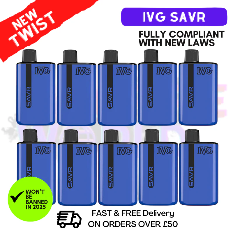 Blueberry IVG Savr 3K Puff Box Of 10
