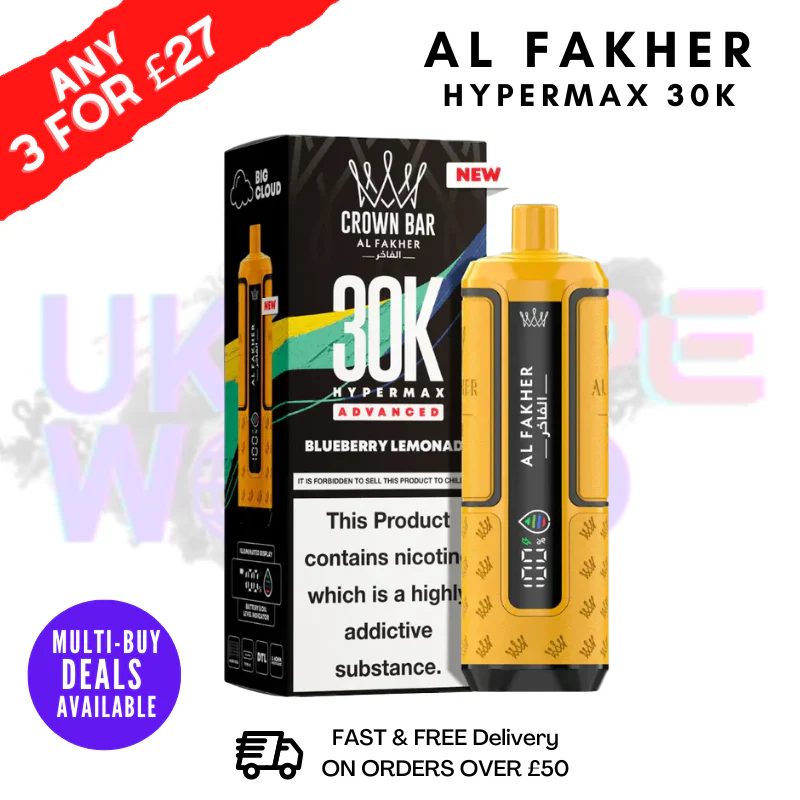 Blueberry Lemonade Al Fakher 30K HyperMax Pod Kit