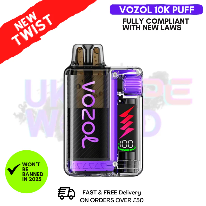 Blueberry Raspberry Lemon Vozol 10000 10K Puff Kit