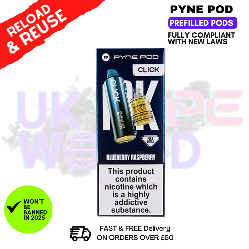 Blueberry Raspberry Pyne Pod Click Replacement Pods