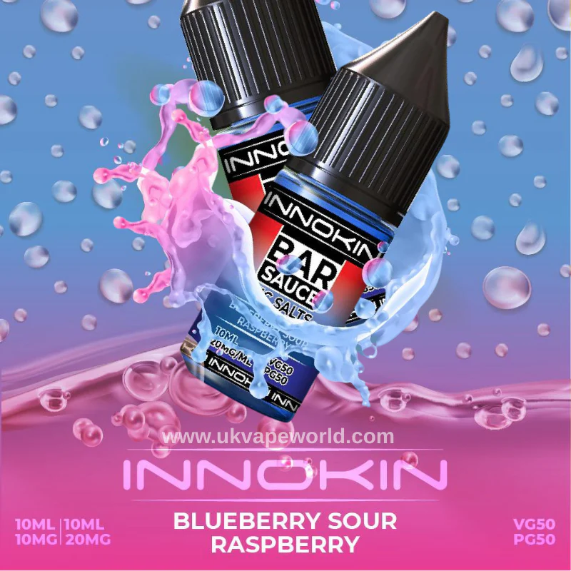 Blueberry Sour Raspberry Nicotine Salt E Liquid by Innokin Nic Salt
