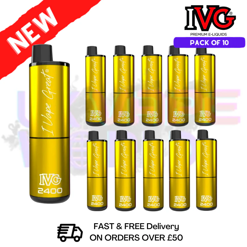 Box Of 10 - Yellow Edition IVG 2400 Prefilled Pen Kit