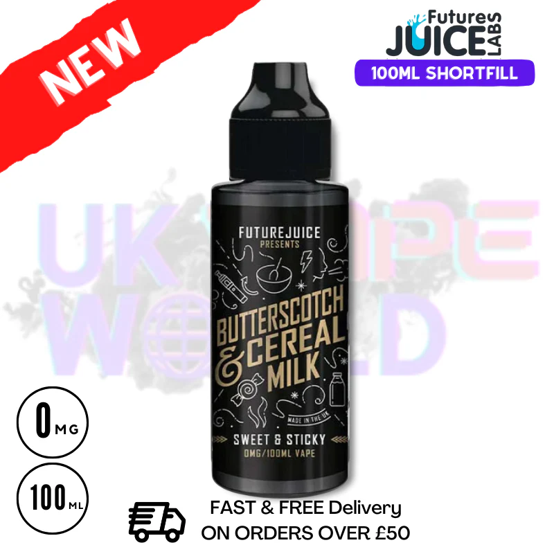 Butterscotch & Cereal Milk Future juice e liquid - £7.99