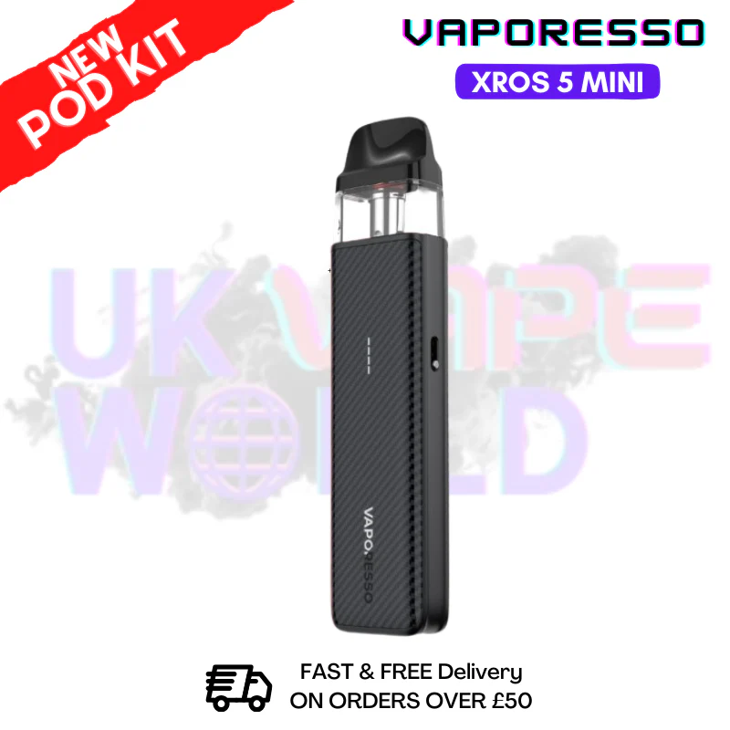 Carbon Black Vaporesso Xros 5 Mini Pod Kit