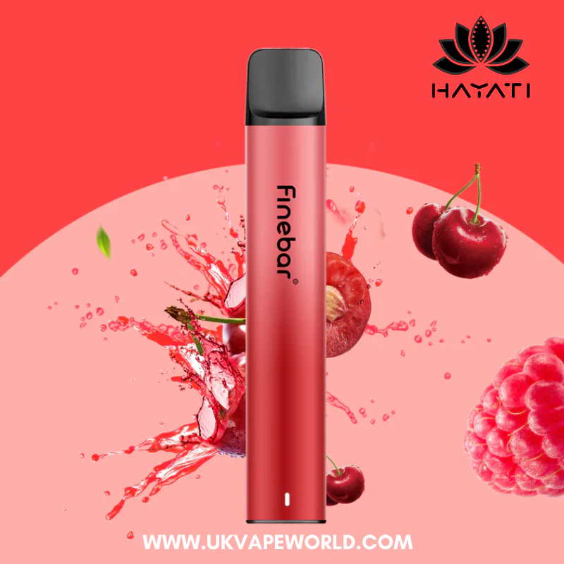 Cherry Berry Hayati Finebar Prefilled Pod Kit - 5 For £15