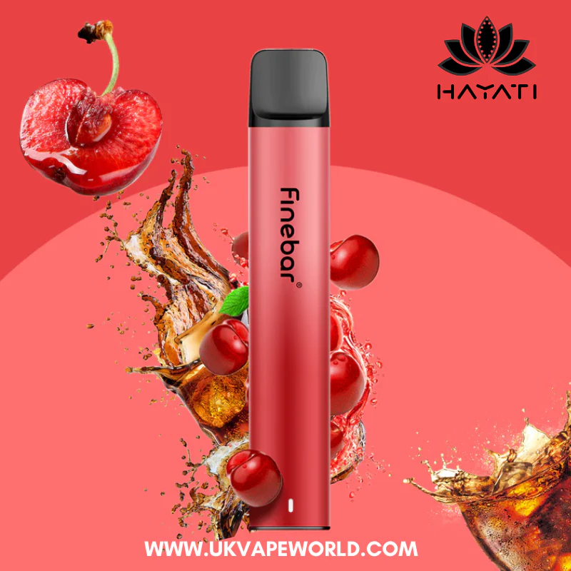 Cherry Cola Hayati Finebar Prefilled Pod Kit - 5 For £15